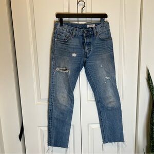 Levi’s Distressed 501 Denim